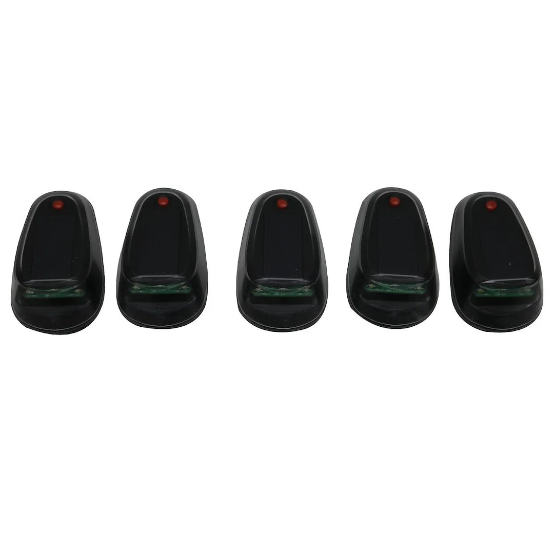 1007602 – RACESPORT LT Roof Marker Light, Teardrop Shape Clear Lens LED White Solar Powered 300 Lumens Shock Resistan...